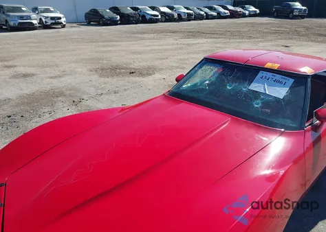 1980 Chevrolet Corvette from USA, damaged, VIN 1Z878A405438